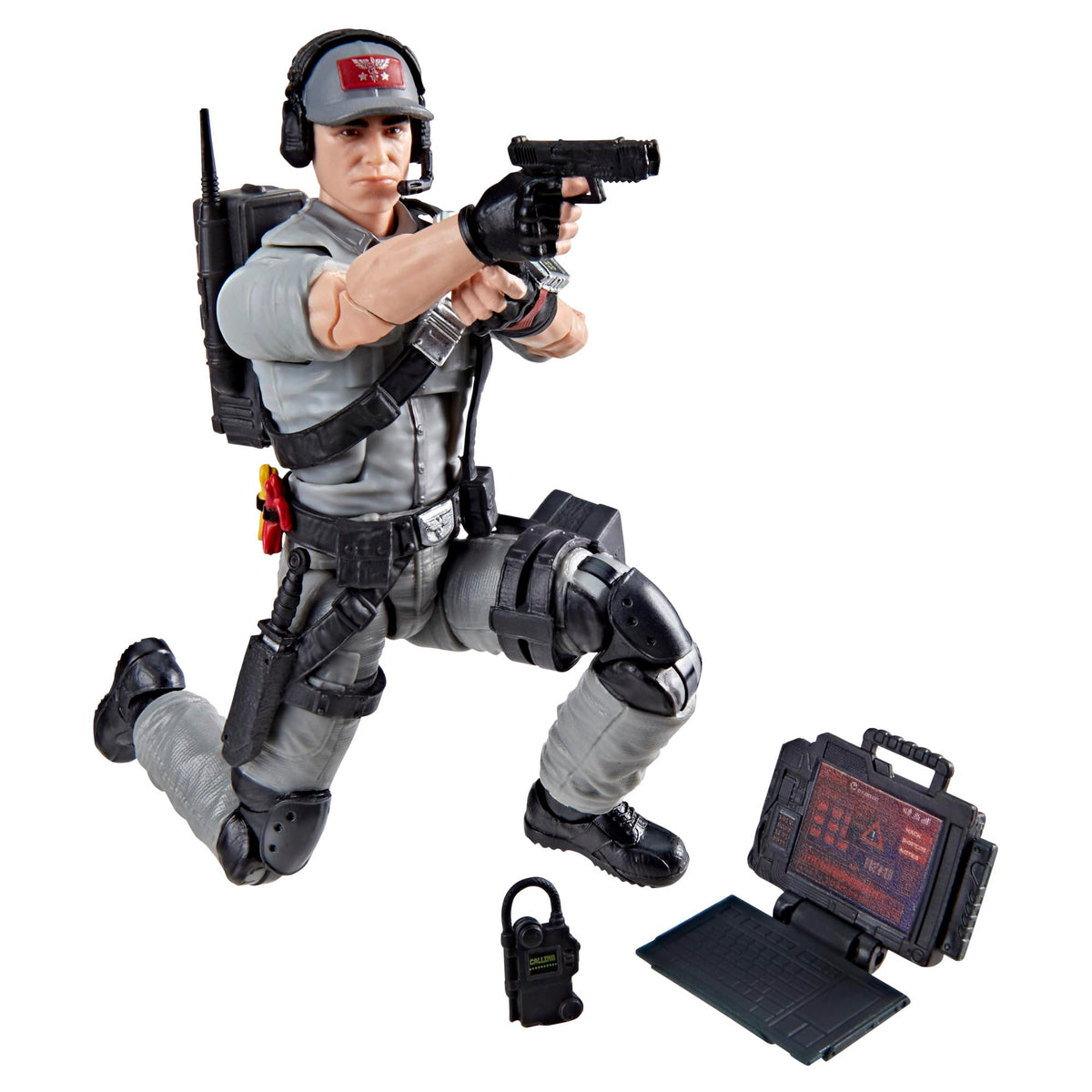 G.I. Joe Classified Mainframe Parker headset and headpiece for authentic look.
