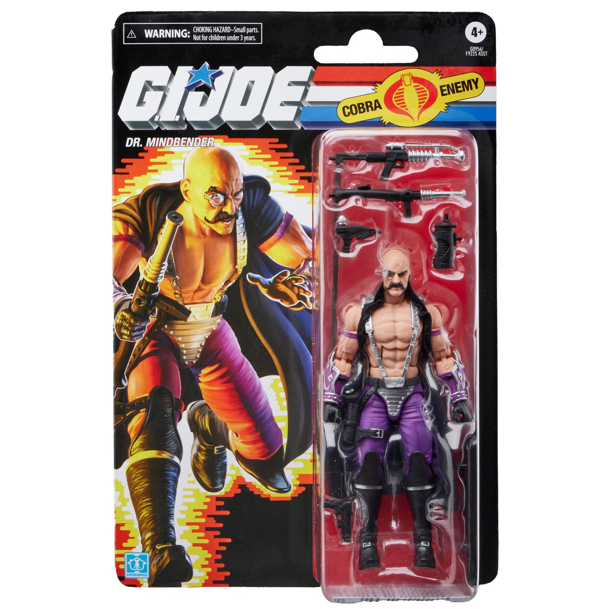 G.I. Joe Classified Dr. Mindbender brainwave stimulator accessory for authentic display.