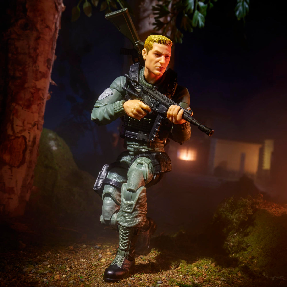 G.I. Joe Classified Series packaging displays Hawk and loadout for collectors.