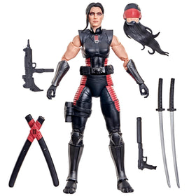 G.I. Joe Snake Eyes Dawn Moreno figure ready for dynamic display.