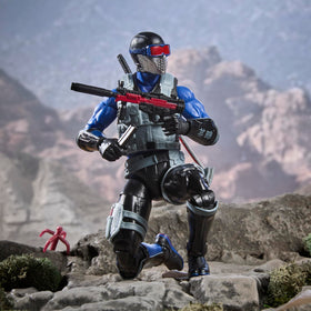 G.I. Joe Classified Snake Eyes V4 pose-ready figure for diorama displays