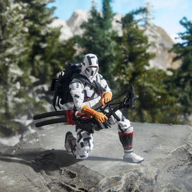 Alternate fists and knifehands enable varied combat-ready stances