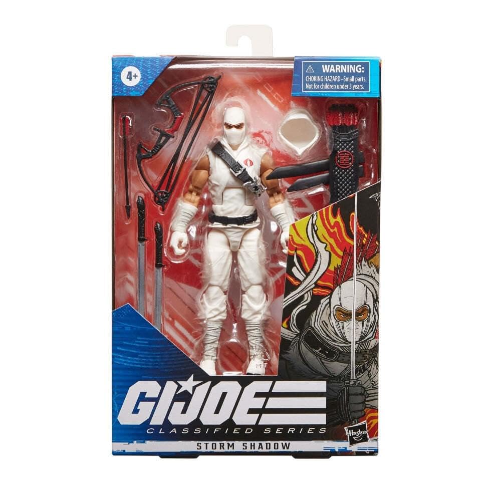 Storm Shadow packaging art highlights the collectible presentation