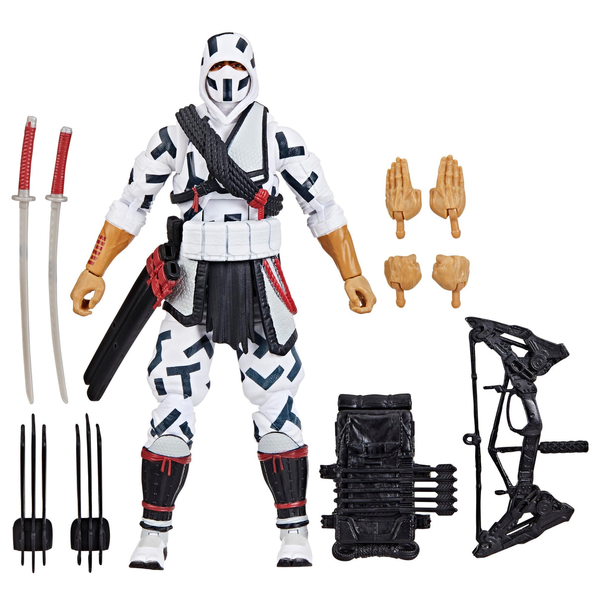 G.I. Joe Storm Shadow figure in windowed packaging for display