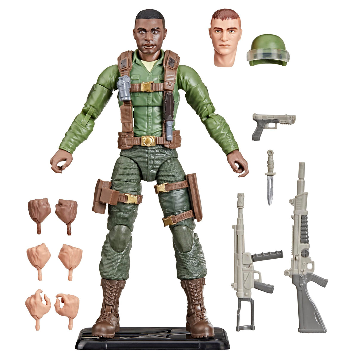 G.I. Joe Trooper on a classic cardback packaging for display and collection.