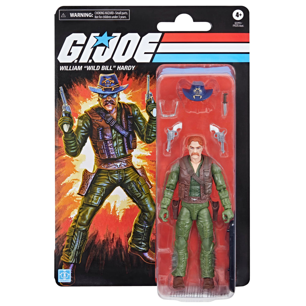 G.I. Joe Classified Wild Bill Hardy accessories bundle for authentic storytelling.