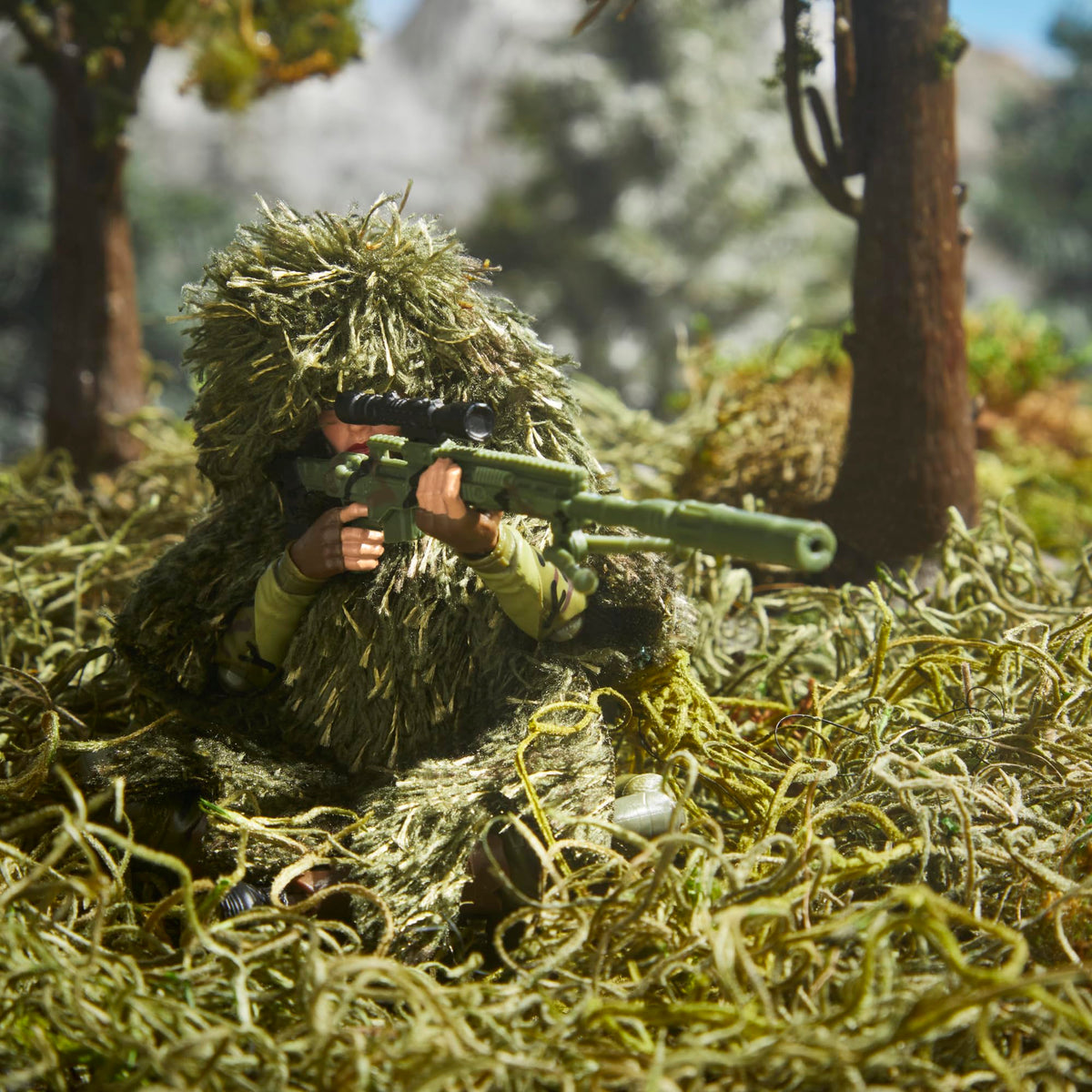 G.I. Joe Classified 60th Sniper alternate hands for dynamic poses.