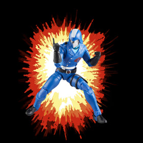G.I. Joe Cobra Commander articulates for dynamic posing and dioramas