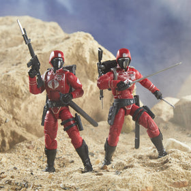 Classic Crimson Guard design updated for modern display and collection.