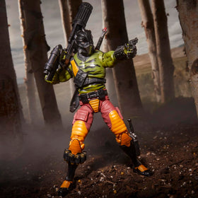 G.I. Joe Darklon windowed packaging highlighting figure, accessories, and artwork for display