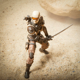 GI Joe Desert Commando Snake Eyes grenade bandolier for authentic detail.