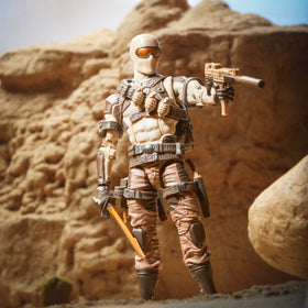 GI Joe Desert Commando Snake Eyes knife for close-quarters play.