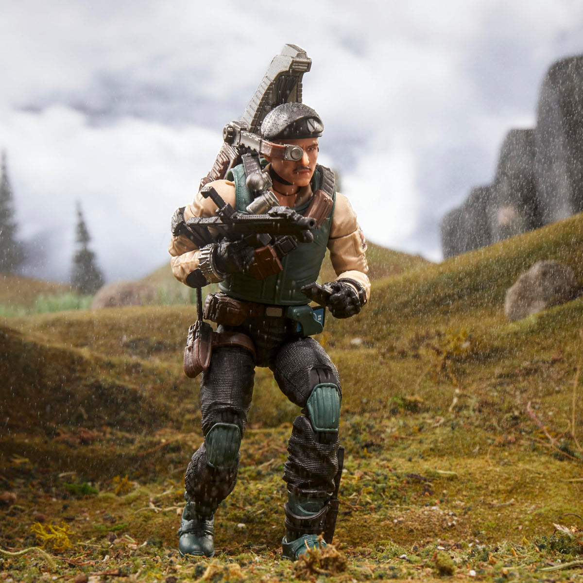 G.I. Joe Dial-Tone comms pack with mic for realistic communications visuals