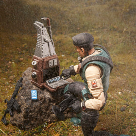 G.I. Joe Dial-Tone knife and weapons set for dynamic diorama combat