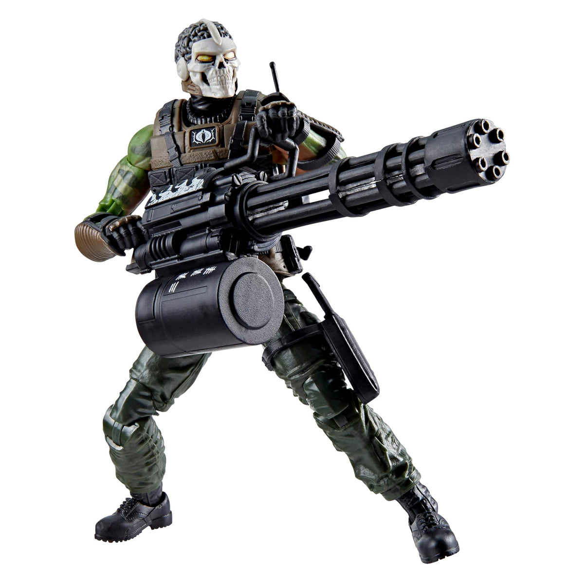 G.I. Joe Grim Viper knife-left accessory adds tactical detail for action poses.