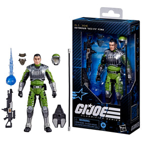 G.I. Joe laser rifle XH86 with power backpack ideal for authentic action play.