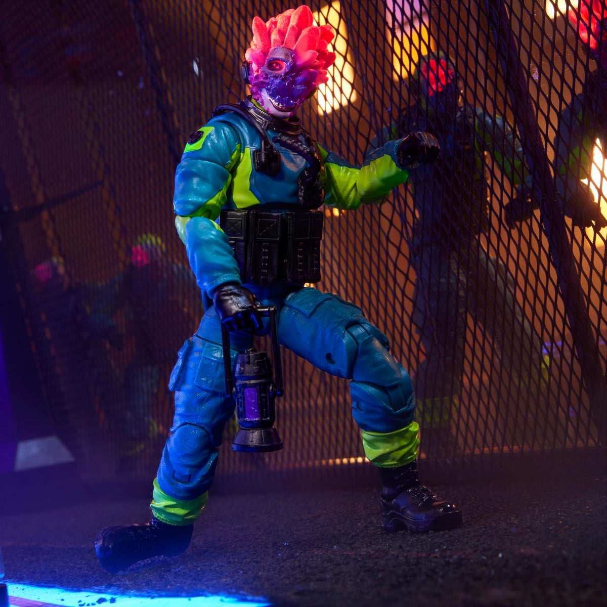 G.I. Joe Mole Rat Stage 2 mutated head A for alternate expressions