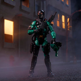 Figure articulation supports dynamic poses for action setups.