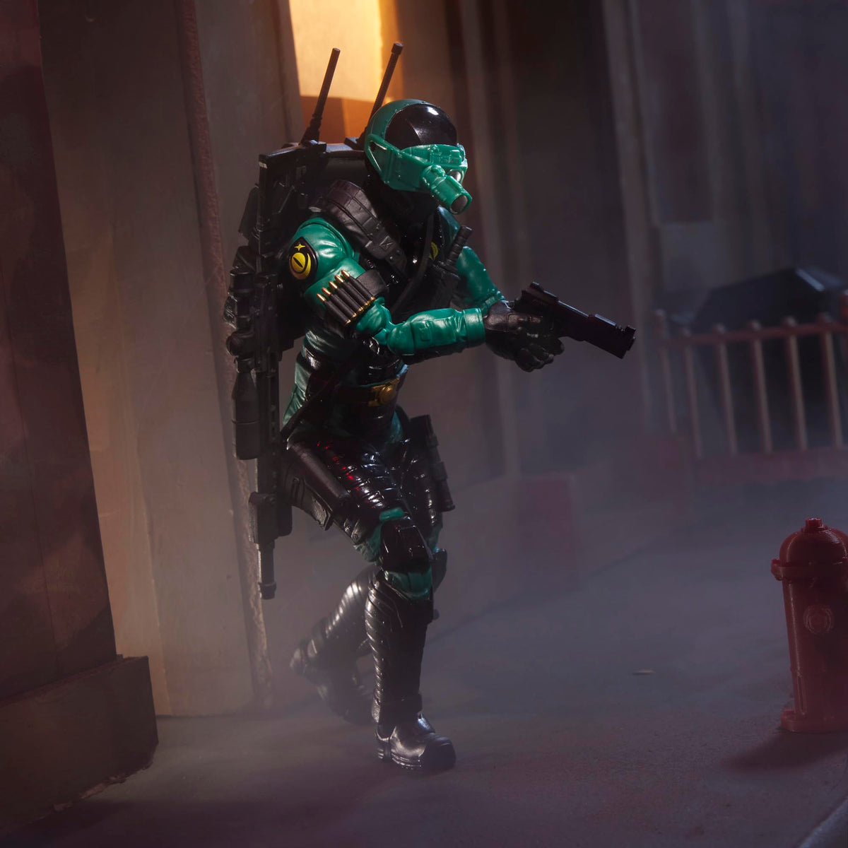 Weapon accessories set for varied combat scenes.