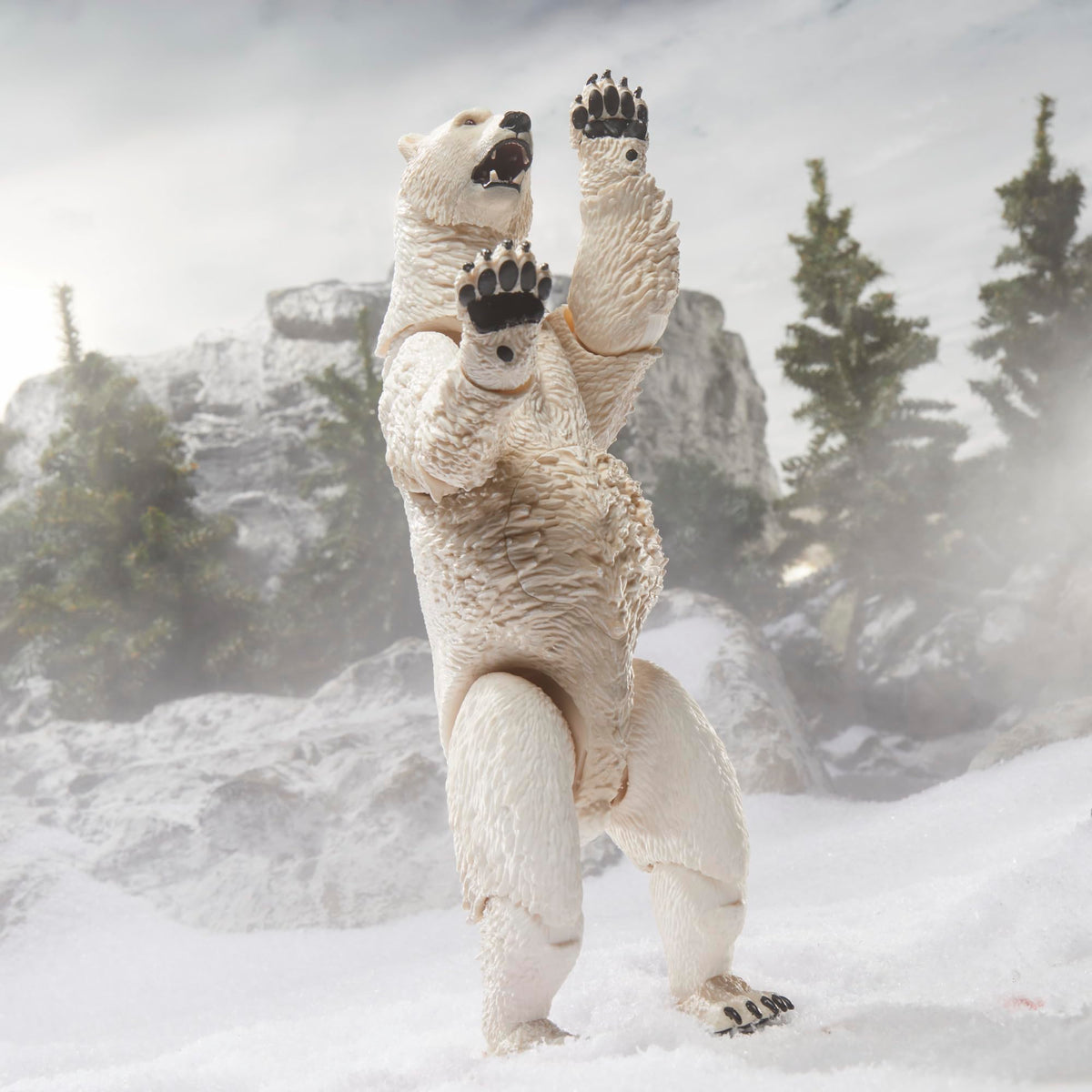 Polar Bear battle-damaged shoulder for rugged realism.