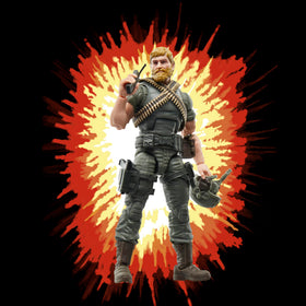 Rock 'N Roll figure with walkie-talkie for authentic field roleplay
