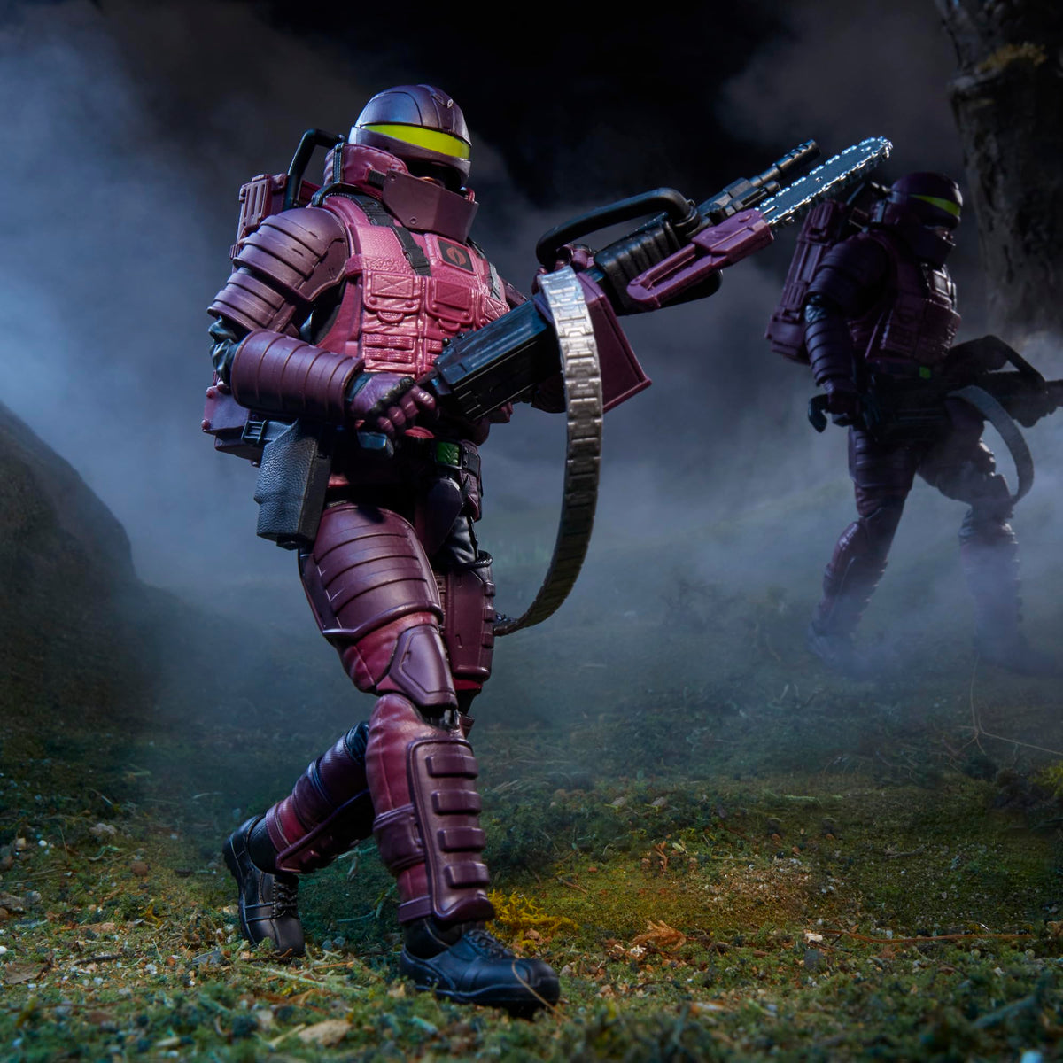 G.I. Joe S.A.W.-Viper poseable figure enables dynamic diorama setups.