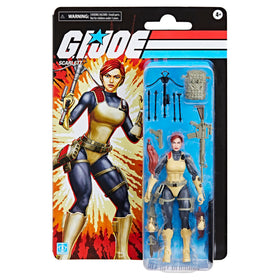 G.I. Joe Scarlett 6-inch poseable figure captures articulated movement
