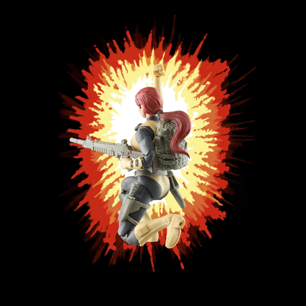G.I. Joe Scarlett alternate hands enable diverse gestures