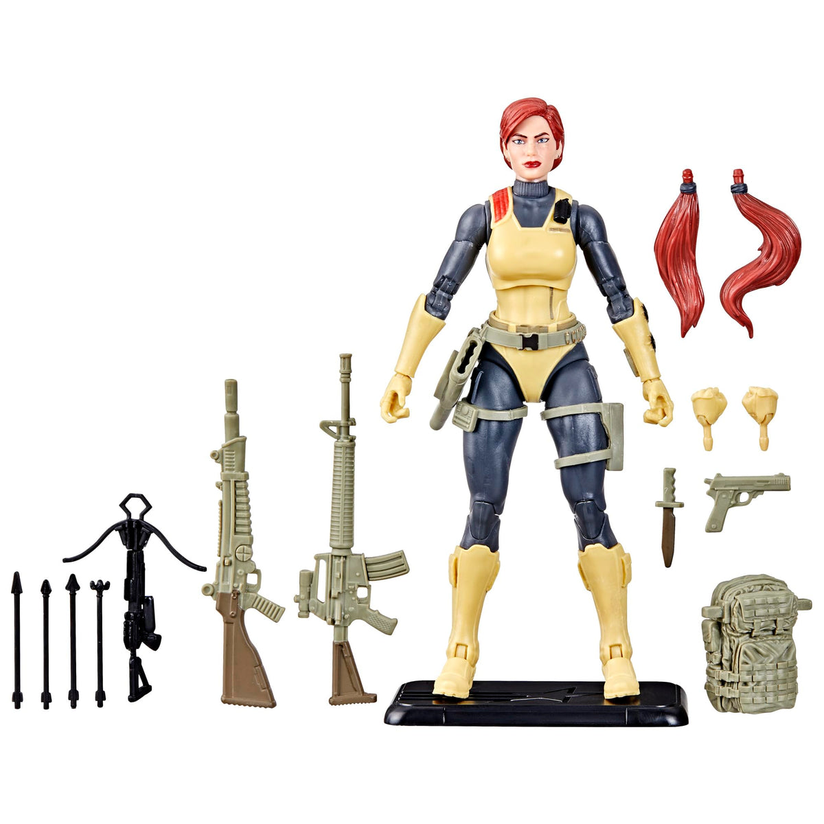 G.I. Joe Scarlett retro cardback showcases classic display styling for collectors
