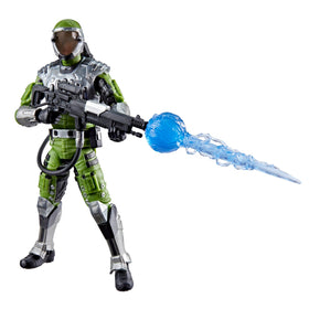 G.I. Joe Seymour Sci-Fi Fine helmet with removable faceplate for customizable looks.