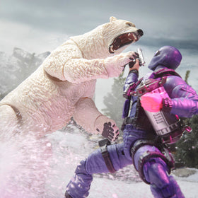 Snake Eyes with knife and weapons for versatile poses.