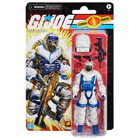 G.I. Joe Snow Serpent retro cardback packaging ideal for display collectors.