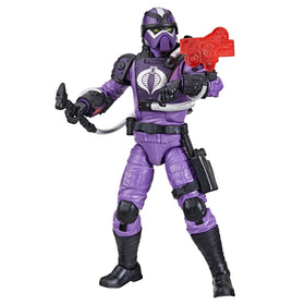 G.I. Joe Techno-Viper open-box display showing figure and gear.