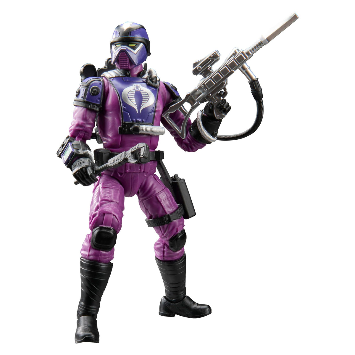 G.I. Joe Techno-Viper phase-pulse plasma rifle for cinematic battle setups.