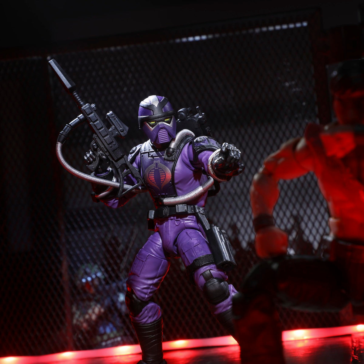 G.I. Joe Techno-Viper power hammer accessory with rugged detail.