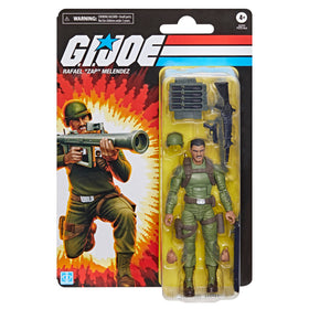 G.I. Joe Zap Melendez helmet detail for authentic retro look.