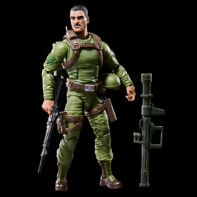 G.I. Joe Zap Melendez weapon collection for scene-building.