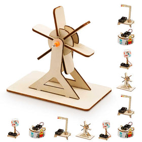 GIAKAN Treasure Box STEM Kit design A wooden pieces for creative building play