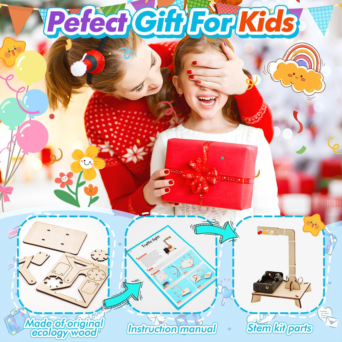 GIAKAN Treasure Box STEM Kit design B four designs to spark imagination