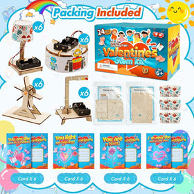 GIAKAN Treasure Box STEM Kit design C natural wood pieces for learning