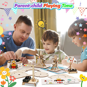 GIAKAN Treasure Box STEM Kit open chest kids build and play