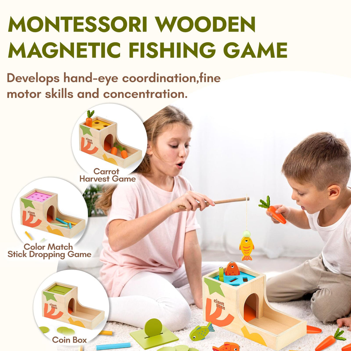 Giant Bean ball drop and roll tower enhances hand-eye coordination during play