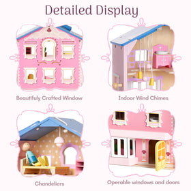 Giant bean soft pastel colors inspire calm, creative play sessions.
