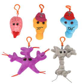 GIANT MICROBES brain gift box dopamine plush demonstrates neurotransmitter concepts for mood-related study.