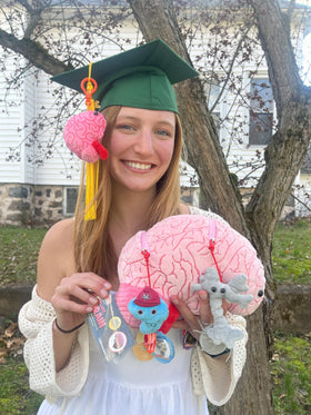 GIANTMICROBES Deluxe brain-cell plush inside pocket glimpse, playful neuroscience reveal