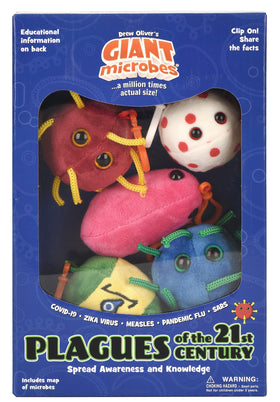 GIANT MICROBES Microbes of the World map visualizes global curiosity