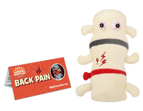 GIANT MICROBES spine-model plush with detailed stitching for tactile anatomy exploration.