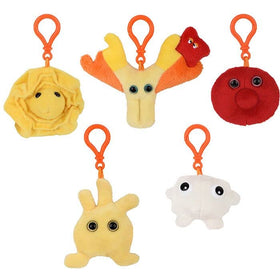 GIANT MICROBES White Blood Cell plush highlighting immune system learning.