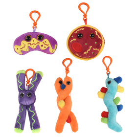 GIANTMICROBES RNA plush keychain highlighting gene expression in a friendly form.