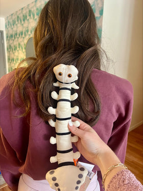 GIANTMICROBES Spine Plush ideal gift for medical students and healthcare professionals.